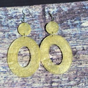 Yellow Daisy Earrings